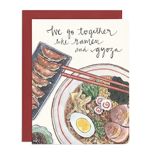 Ramen & Gyoza Card