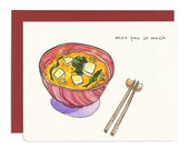 Miso You So Much Card