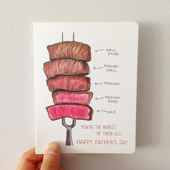 Rarest of Them All Father's Day Card - Etsy