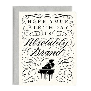 Grand anniversaire - Carte typographique