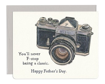 F-Stop Classic Father's Day Card