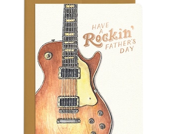 Carte Rockin' Dad Fête des Pères