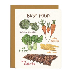 Baby Food Card