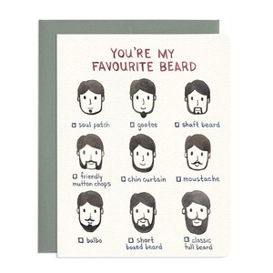 Favourite Beard Card
