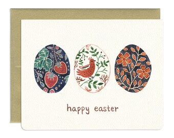 Easter Eggs Card