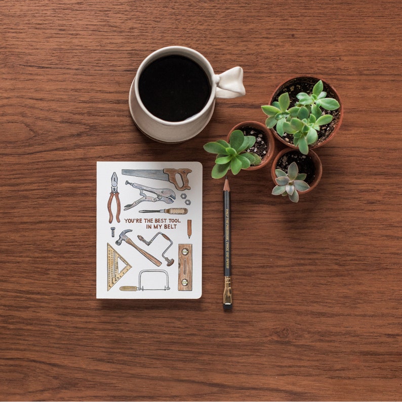 Best Tool Father's Day Card Etsy