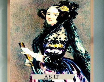 Warm Neutral Abstract for Minimalist Livingroom Decor, Printable Wall Art,Ada Lovelace  (Digital Download)