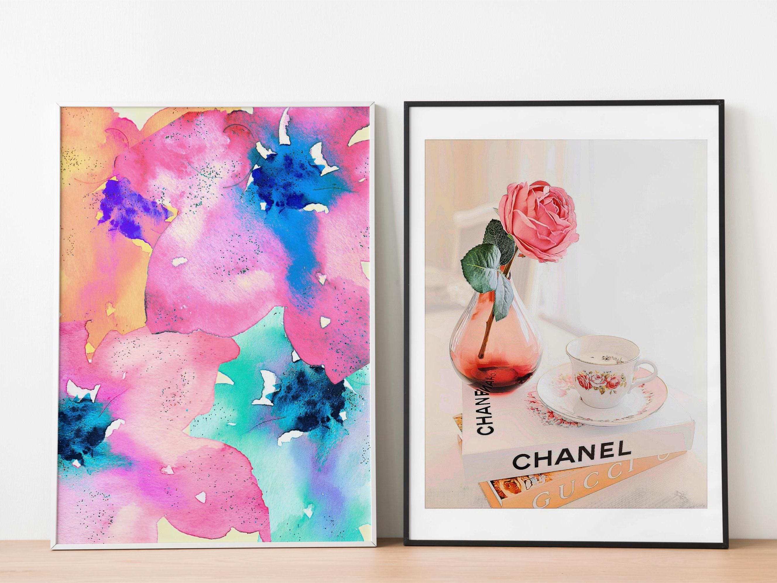 GUCCI＆CHANEL コラボ絵 海外正規品 GUCCI＆CHANEL コラボ絵 海外正規品