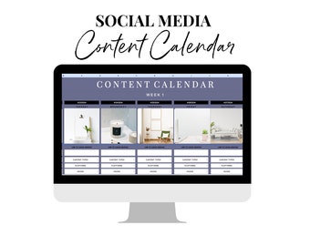 Social Media Content Calendar Google Sheet Content Calendar Track Social Media Content Organizer Content Hooks