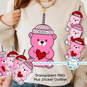 Pink Bear Beanie - Etsy Ireland display picture 2