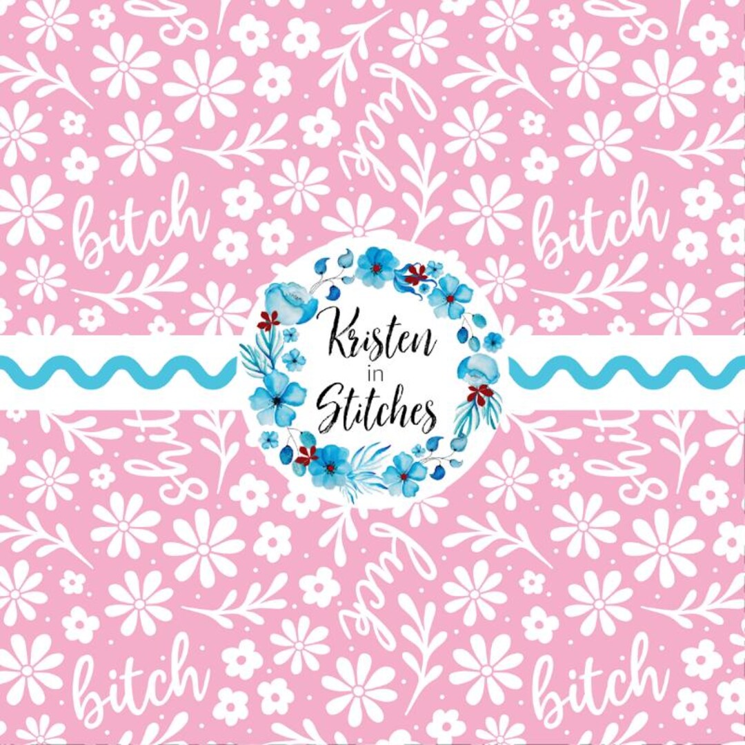 Swear Word Pattern Subtle Sweary Seamless Pattern, Digital File, Instant Download ...