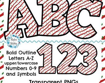 Kerstboom Snackcakes Alfabetletters A-Z-nummers 0-9 symbolen, transparant digitaal PNG-bestand, prikbord, kerstglazuur hagelslag