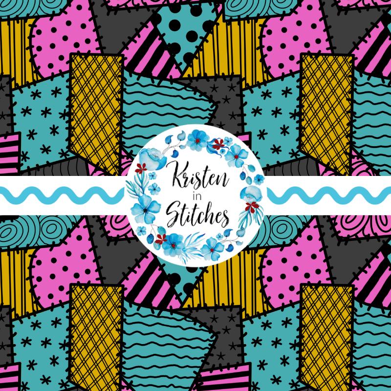 Patchwork Ragdoll Ragdoll Patchwork Seamless Pattern, PNG Digital File, Printable Paper ...