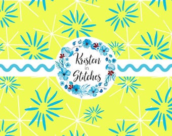 Sömlöst mönster med glädjeblommor, digital PNG-fil, utskrivbara papperspyssel, neon citrongul, känslor, blommig klänning
