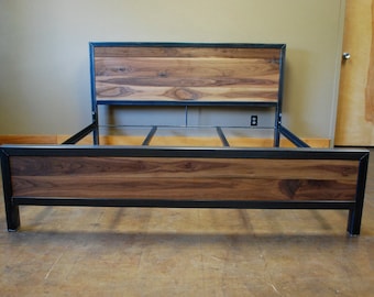 Kraftig Bed Number 4 with Walnut