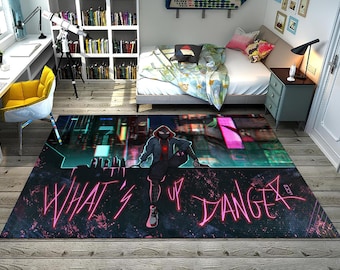 Spiderman Rug,Super Hero Rug,Fantastic Rug,Shoes Rug,Area Rug,Kids Rug,Colorful Rug,Cool Rugs,Marvel Rug,Gift for Her ,Movie Rug,Movie Decor