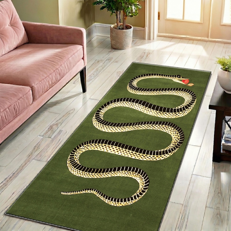 Snake Runner Rug - Etsy