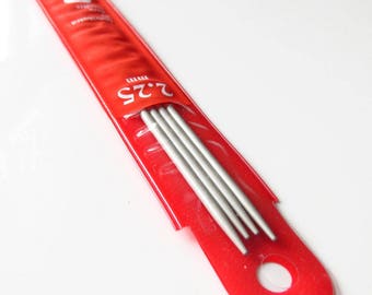 Aero 20cmdouble pointed aluminum Knitting Needles - Set 3.75