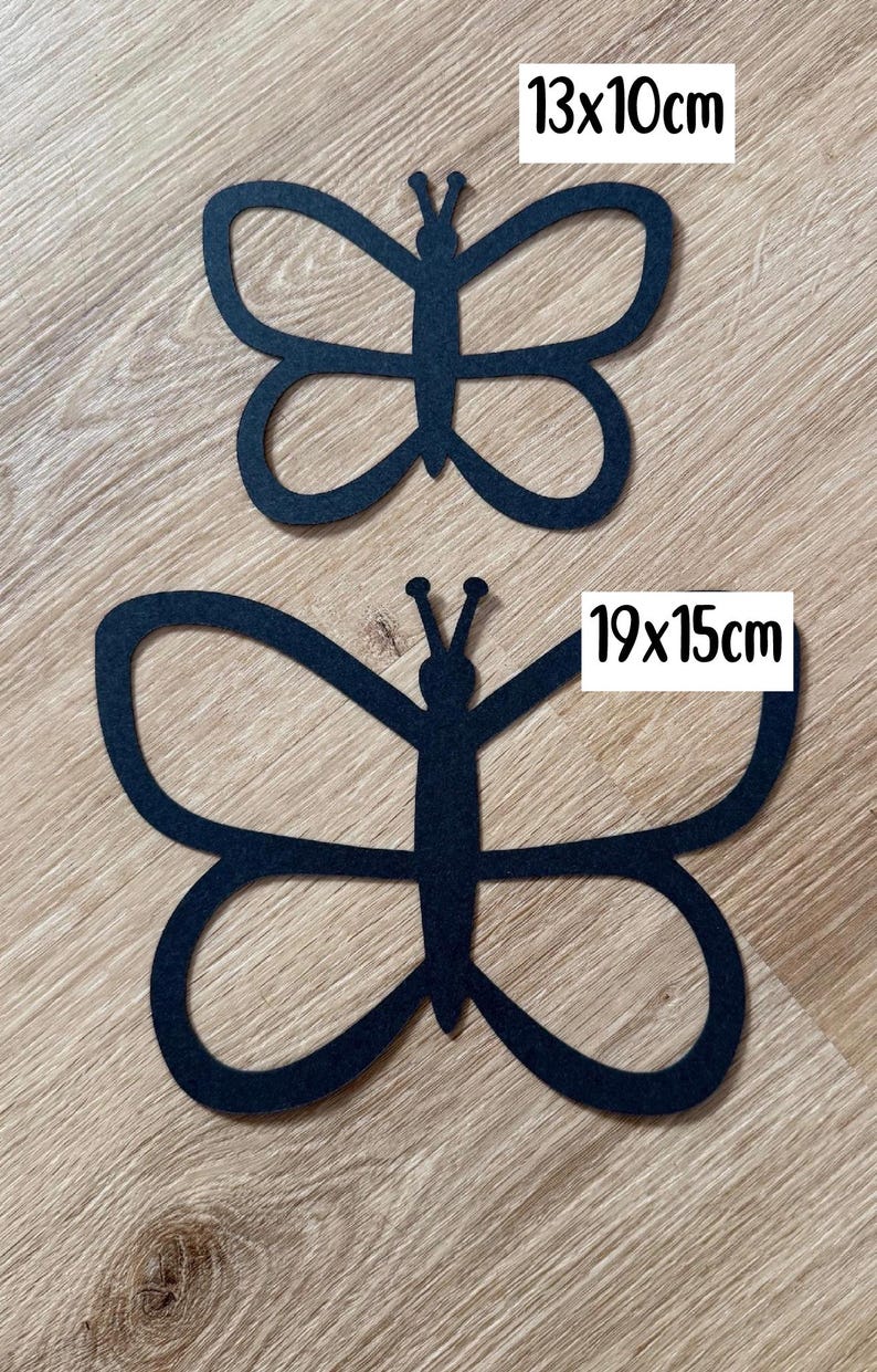 Craft set window picture butterfly white DIY for children craft activity craft kit tissue paper self-adhesive film children's birthday image 12