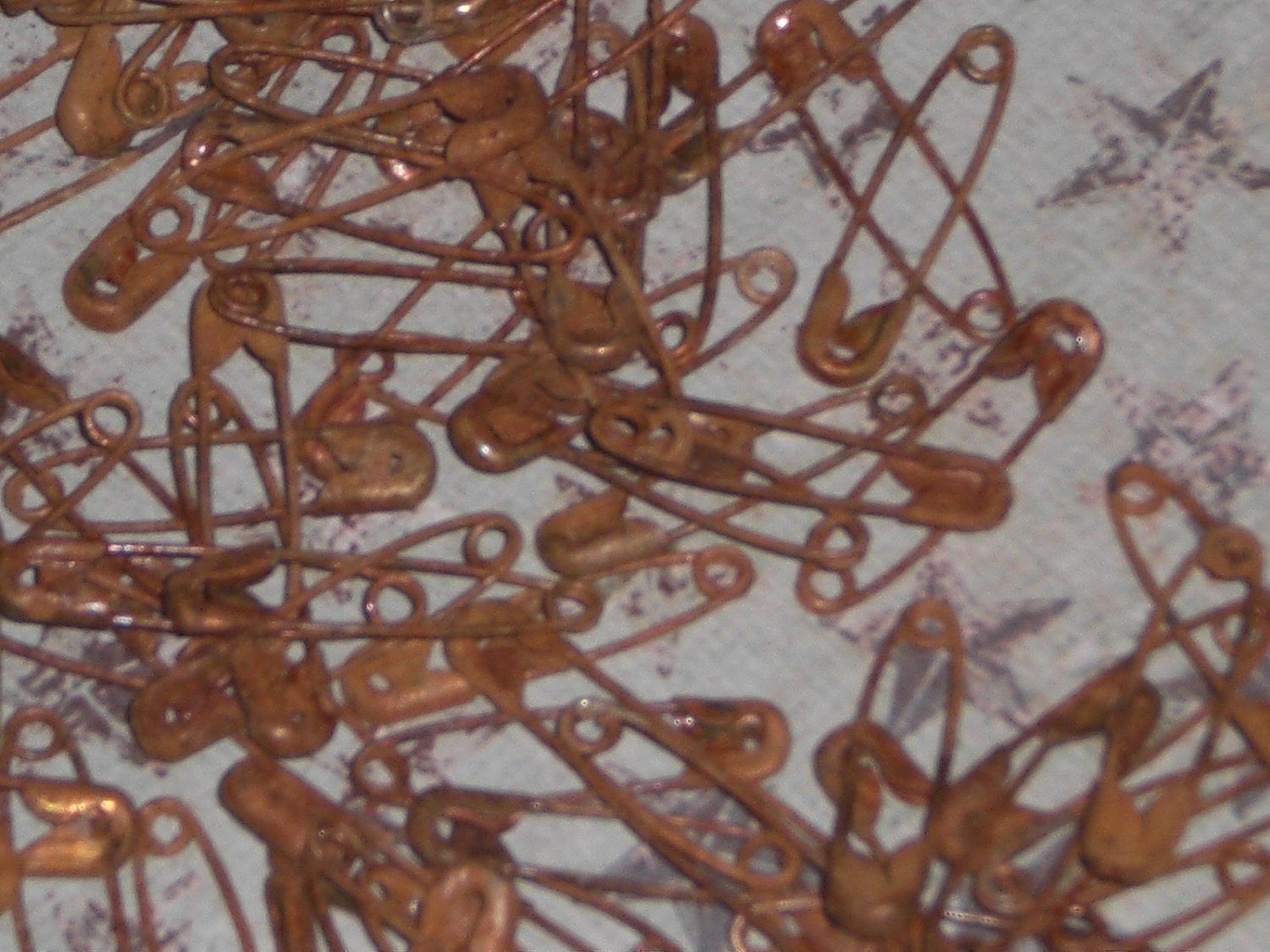 3/4 1 or 1 1/16 Inch Primitive Rusty Safety Pins Etsy