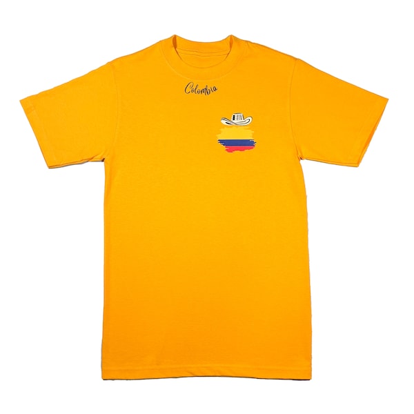 Colombia t-shirt, Camiseta colombiana, Colombian National Soccer, Copa America, Seleccion Colombia, Colombian gift, Colombia souvenir