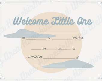 Commemorative Keepsake Birth Certificate Etsy Commemorative Keepsake Birth Certificate Etsy