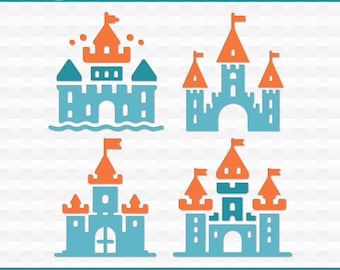 Castle SVG Cut File Bundle (Digital Download)