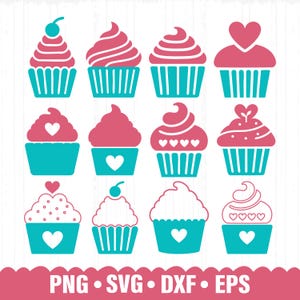 Cupcake Svg, Cupcake Cutting File, Cupcake Clipart, Cupcake Cut File, Sweets Svg, Muffin Svg, Cupcake Cricut File, Sweet Cut File