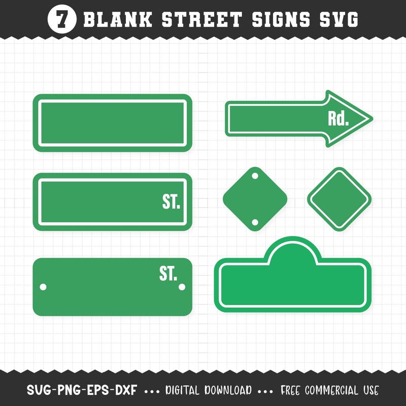 Blank Street Signs - Etsy