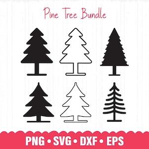Pin arbre Svg, Png pin, pin fichier coupé, clipart pin, pin Cricut, pins Svg, arbre à feuilles persistantes Svg, ligne d'arbre Svg