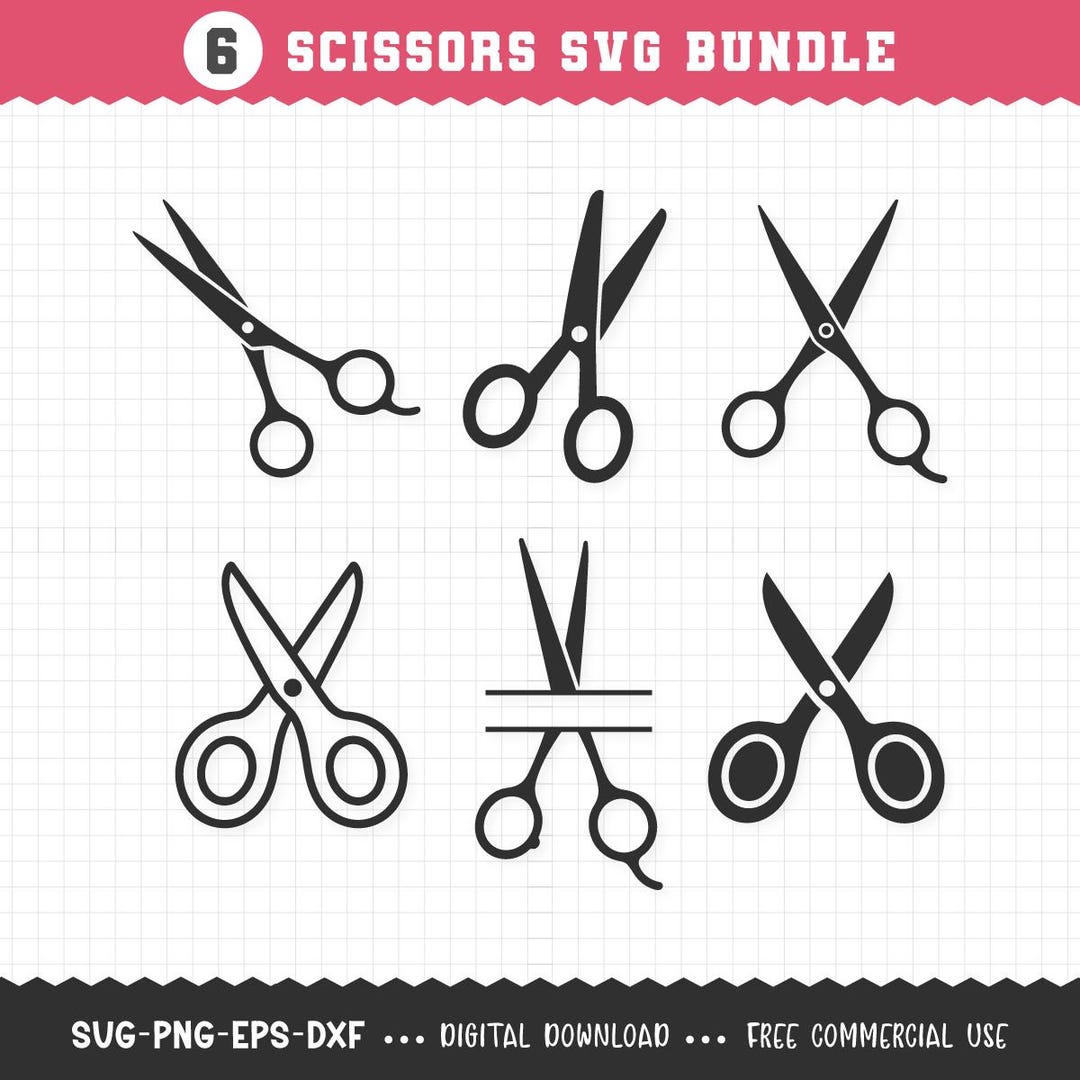 Scissors SVG / Hairdresser Scissors SVG / Scissors Clipart / Scissors ...