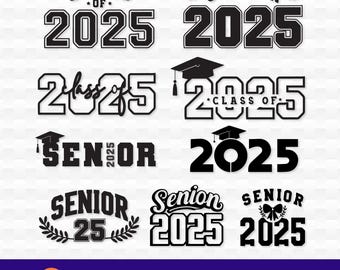 Senior 2025 Svg, 2025 Graduate Svg, Class Of 2025 Svg, 2025 Graduate Png, Senior 2025 Png, 2025 Senior, 2025 Graduate, Graduation Svg