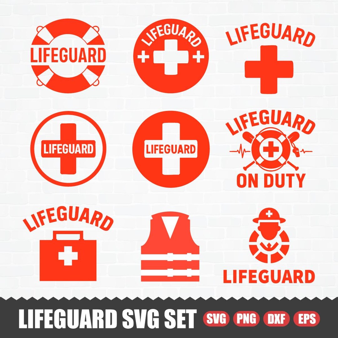 Lifeguard SVG, Lifeguard Sign, Lifeguard PNG, Lifeguard, Lifeguard Cut ...
