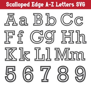 Outline Font SVG, Alphabet Bundle SVG, Doodle Alphabet, Doodle Letters Svg, Alphabet Svg, Alphabet Cricut, ABC Svg, Numbers Svg, Alphabet