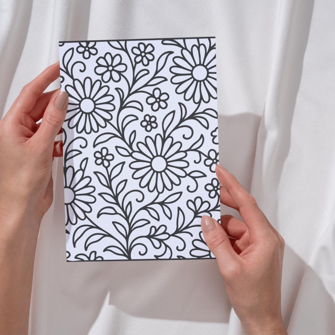 Daisy Pattern SVG, Seamless Daisy SVG, Daisy Pattern, Daisy Print ...