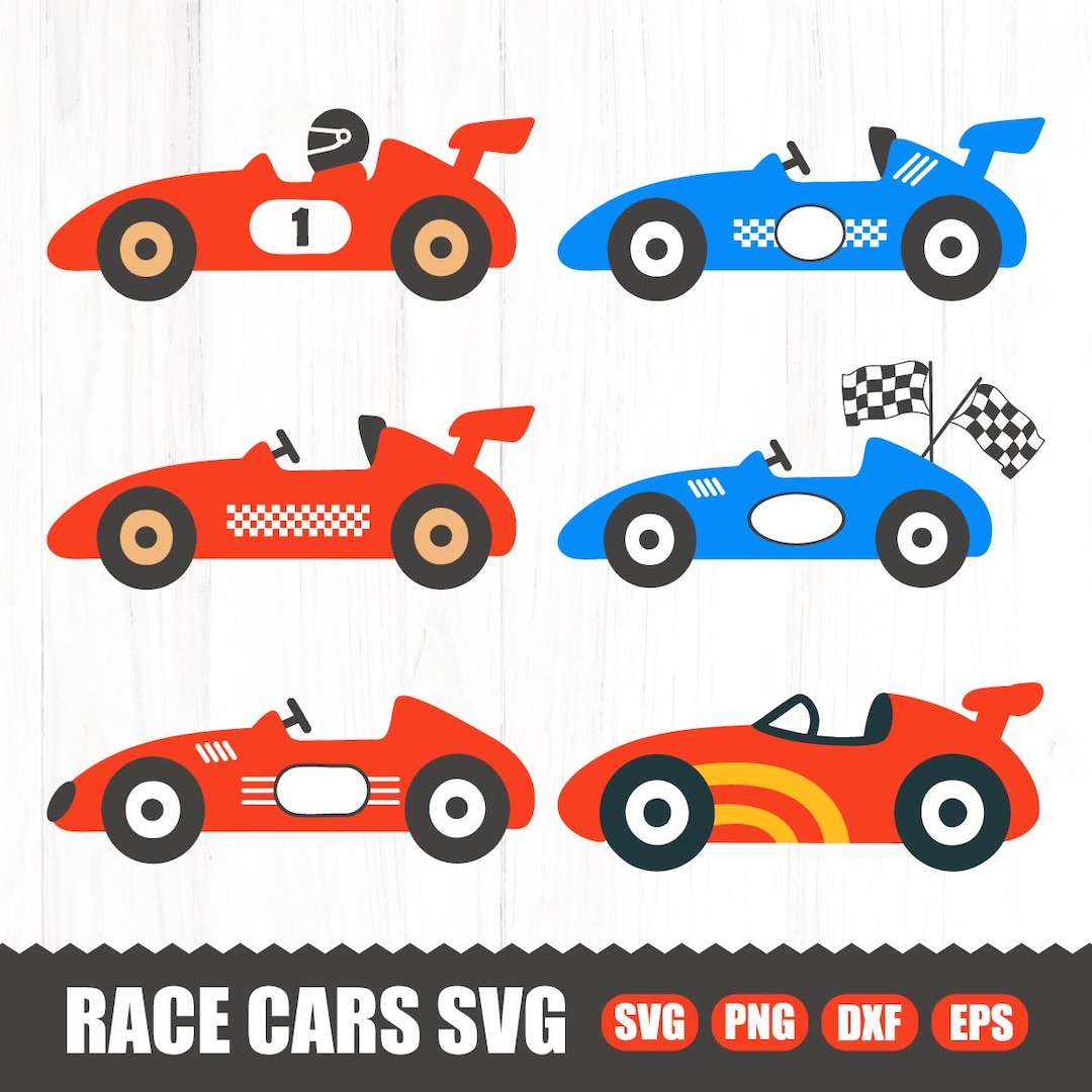 Race Car Radiator Svg Retro Race Car SVG Bundle (digital Download) - Etsy UK