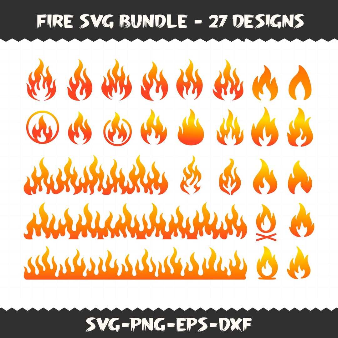 Fire Rays Svg Fire SVG, Fire SVG Files, Fire PNG, Fire Flames Svg, Fire Cut File ...