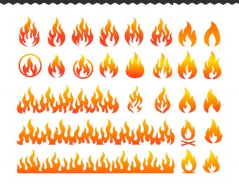 Feuer SVG, Feuer SVG-Dateien, Feuer PNG, Feuer Flammen SVG, Feuer Cut-Datei, Feuer Cricut, Feuer Flamme Svg (Digitaler Download)
