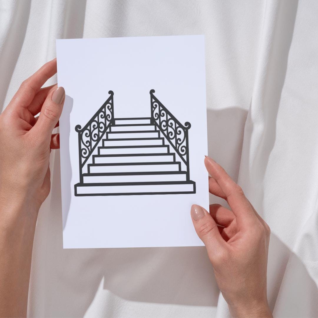 Stairs SVG / Staircase SVG / Stairs PNG / Steps Svg / Stairs Clipart ...