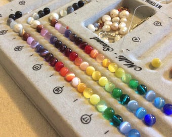 Restringing or resizing service for your broken beaded bracelet from Aunt Marys Legacy