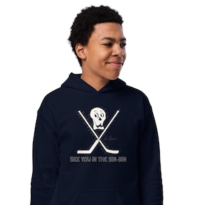Goon Squad Kid&#39;s Hoodie, Hockey Sweatshirt, Ice Hockey, Sports Lover, Penalty Box - Life Happens