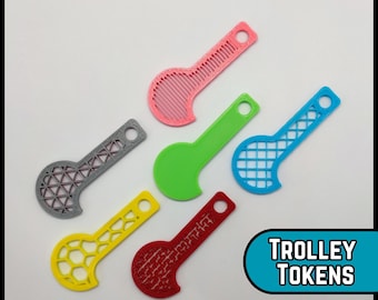 Shopping Trolley Key For Encapsulated Coin In Stainless Steel 304 | UK - Foto 11