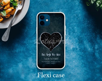 Phone Case The Night We Met Star Map By Date Wedding Personalized Anniversary Gift Available for iPhone and Samsung