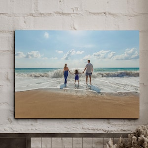 Canvas Print from Photo, Holiday Photos, Family Photo Memories, Anniversary Gifts