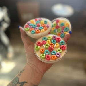 Fruit Loops Candle- Mini Realistic Fruit Loop Candle
