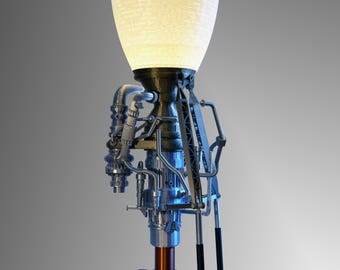Raptor 3 Raketentriebwerk Lampe