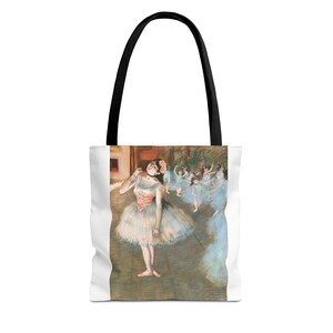 Elegante Ballerina-Einkaufstasche - künstlerische Tanzkunst, Geschenk für Tänzer, Ballett-Liebhaber, schicke Tasche für jeden Anlass, Edgar Degas Künstler