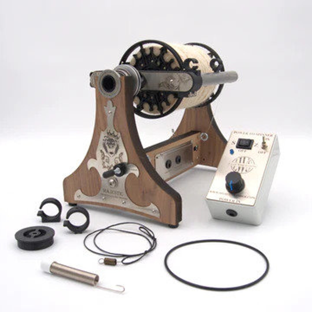 Spring Powered Spinner Kit 2 Majestic Electric Spinner With Autowinder Free USA Shipping! FREE ...