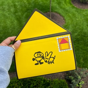 Clues Steve Mail Time Envelope Season 2 Ep 2  Handy Dandy Blues Clues Letter - We Just got a Letter - What does Blue want to Build