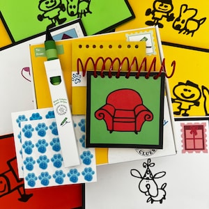Blues Clues Handy Dandy Inspired Steve Notebook Clues Gift Box - Standard Size Steve Notebook - Handcrafted Handy Dandy Notebook